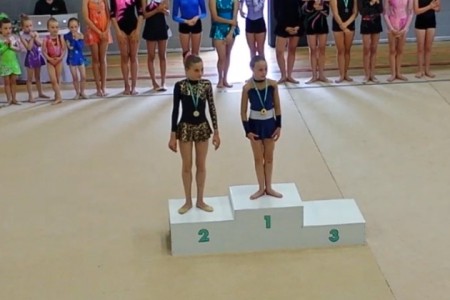 Gymnastics medal event (Image: T. Larkum)