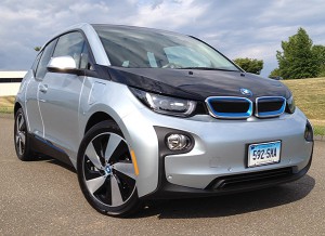 quick-and-quirky BMW i3 electric car (Image: Consumer Reports)