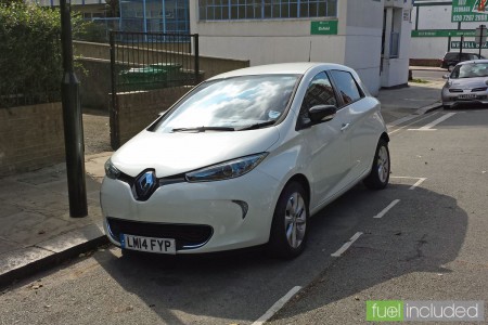 Renault ZOE in Highgate (Image: T. Larkum)