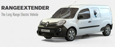 Renault Kangoo Z.E. with Symbio FCell’s hydrogen fuel cell range-extender