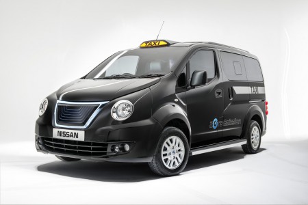 Nissan e-NV200 Black Taxi Cab for London (Image: Nissan)