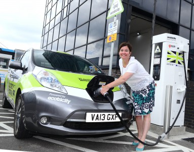 Rapid charging at Birmingham Airport