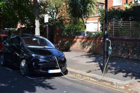 Hundreds of electric car charging points like this one are set to be installed at lampposts across Hounslow