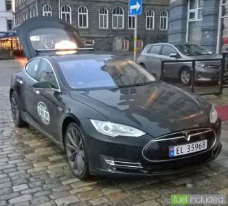 Tesla Model S Taxi in Norway (Image: J. Tisdall)