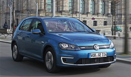 VW e-Golf (Image: Telegraph)