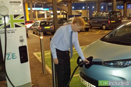 Pluggin in at IKEA Southampton (Image: T. Larkum)