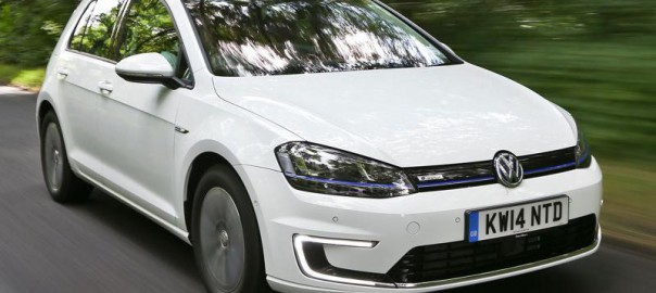 Volkswagen e-Golf electric car (Image: Autocar)
