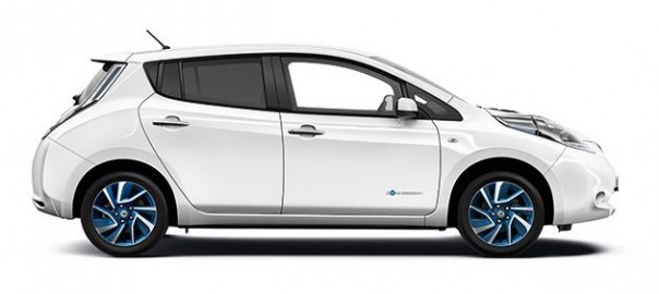 The new Acenta+ will come with a 6.6kW on-board charger as standard (Image: Nissan)