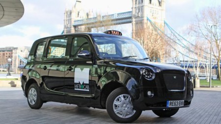 The release of the Metrocab, a battery-powered taxi capable of zero emissions, is one of the efforts to clean up the city’s transport (Image: Metrocab)