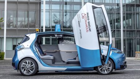 ZOE Cab autonomous vehicle (Image: Renault)