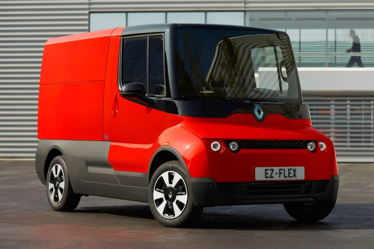 Renault Unveils EZFLEX Electric Concept For Last Mile Delivery System
